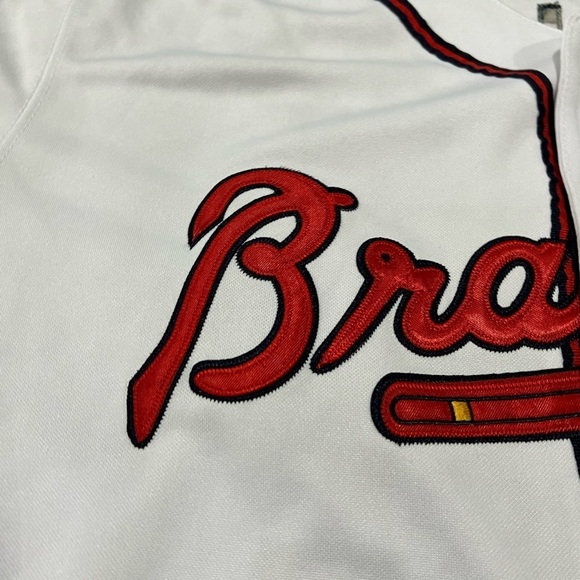 Jason Heyward Atlanta Braves Stitched Majestic Jersey - Picture 7 of 10